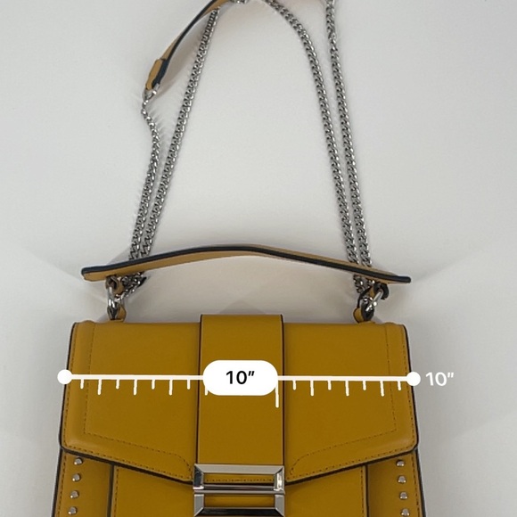 Topshop Yellow Crossbody Bag (PA3#1) - Picture 12 of 14